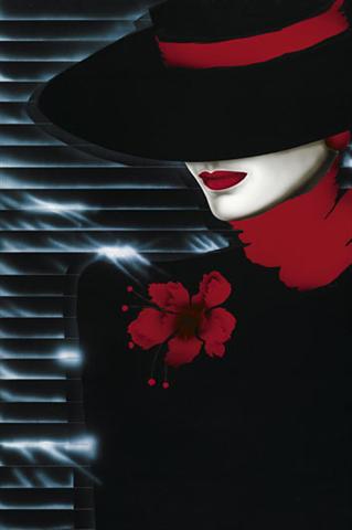 Marcos para cuadros laminas enmarcados, Scarlet lady